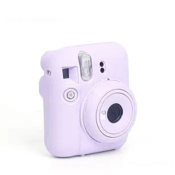 Instax Mini 11 Kamera Çantası Yumuşak Silikon Koruyucu Kapak Çizilmeye dayanıklı Depolama Taşıma Çantası yedi renk mevcuttur