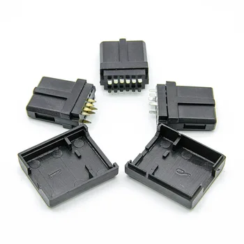Mini Adaptör Konnektörü N64 erkek soket siyah kabuk ile elektronik konnektör oyun Aksesuarları