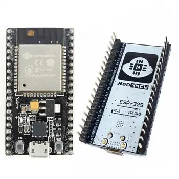 Orijinal NodeMCU-32S Lua WıFı IOT Geliştirme Kurulu ESP32S ESP32-WROOM - 32 Çift Çekirdekli Kablosuz WIFI BLE Modülü Kablosuz Modülü